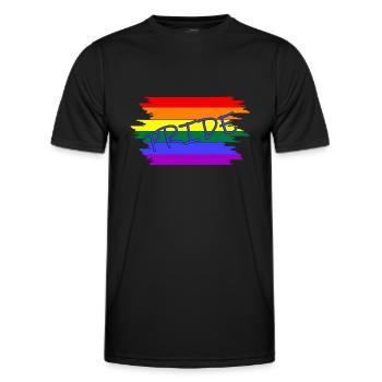 lgbtq pride month - Männer Funktions-T-Shirt - Schwarz - Vorne - AI Model Male 178 dark (178cm)