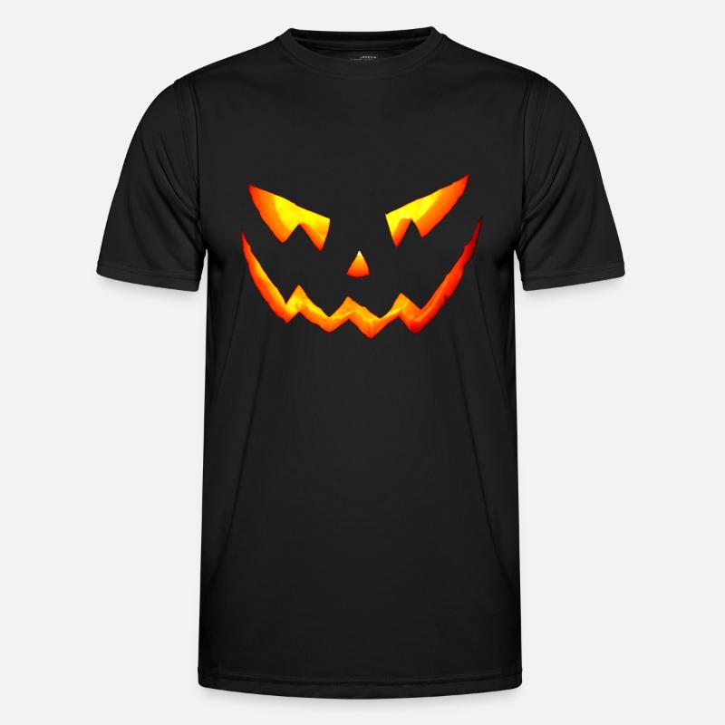 des halloween horror - Männer Funktions-T-Shirt - Schwarz
