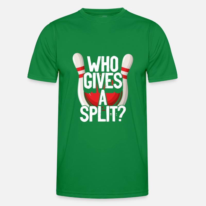 Qui donne un split bowling T-shirt sport Homme