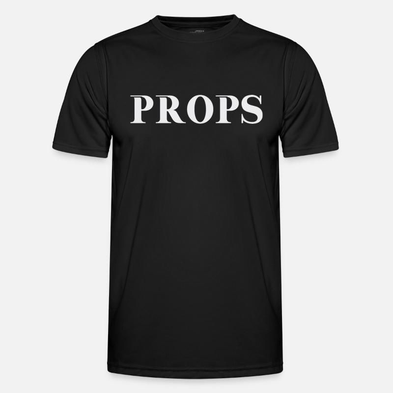 PROPS Respect Gift Idea - Men's Functional T-Shirt - black