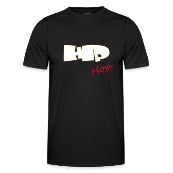 Hip Hop Rap hip hop - Männer Funktions-T-Shirt - Schwarz - Vorne - AI Model Male 178 dark (178cm)