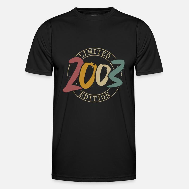 Né en 2003 18 ans Majeure T-shirt sport Homme