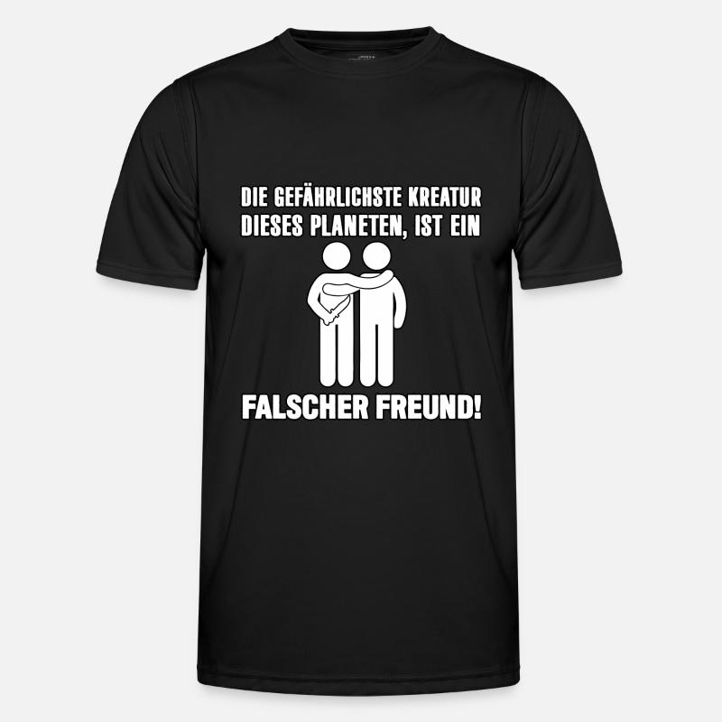 Falscher Freund Männer Funktions-T-Shirt