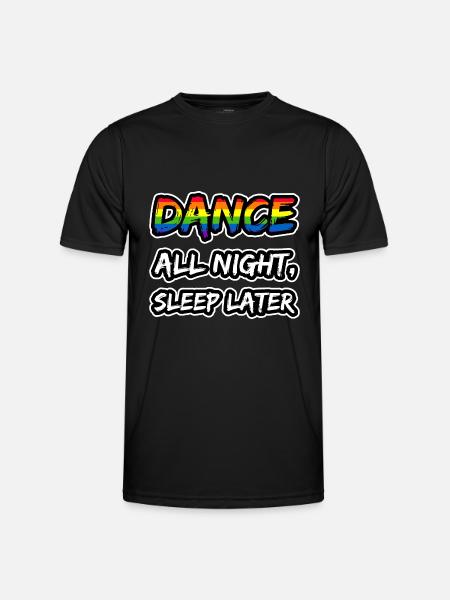 lgbtqia+ - Männer Funktions-T-Shirt - Schwarz