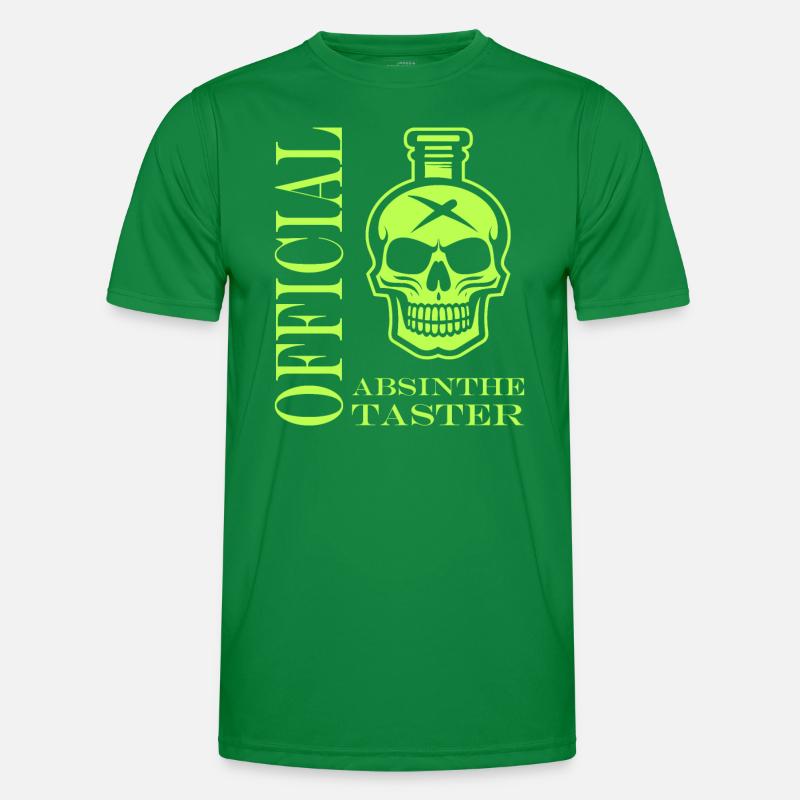 Official taster absinthe T-shirt sport Homme