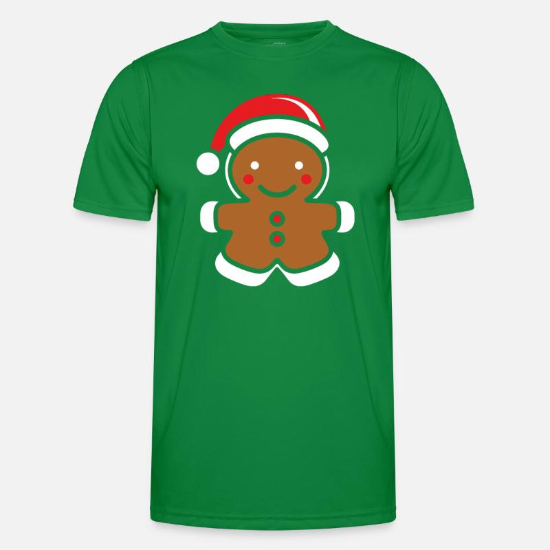 Lebkuchenmann Männer Funktions-T-Shirt
