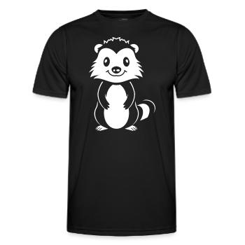 Skunk - Men's Functional T-Shirt - black - Front - AI Model Male 178 dark (178cm)