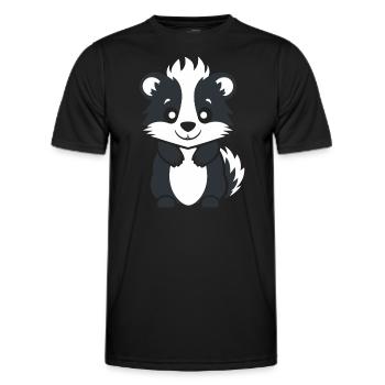 Skunk - Men's Functional T-Shirt - black - Front - AI Model Male 178 dark (178cm)