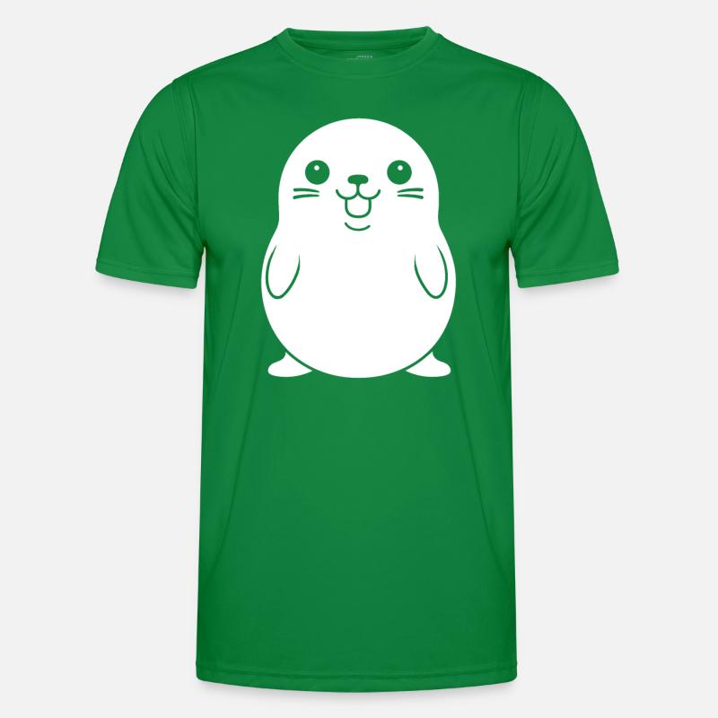 Seelöwe Männer Funktions-T-Shirt