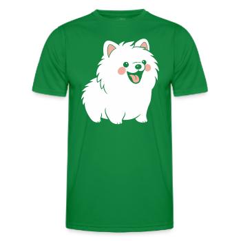 Spitz - Männer Funktions-T-Shirt - Kelly Green - Vorne - AI Model Male 178 dark (178cm)