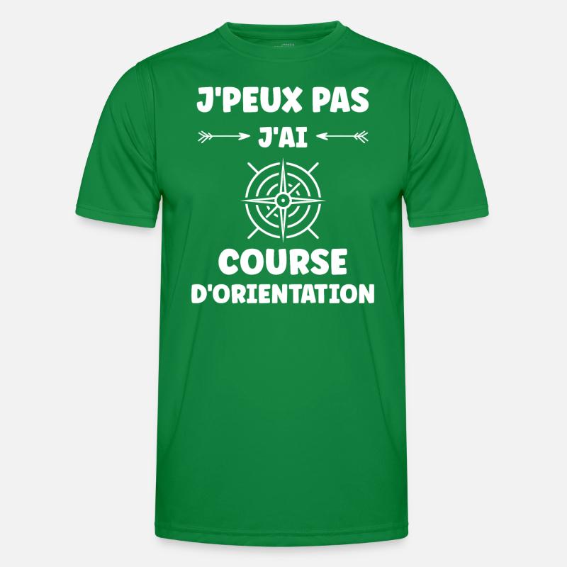 course d'orientation T-shirt sport Homme