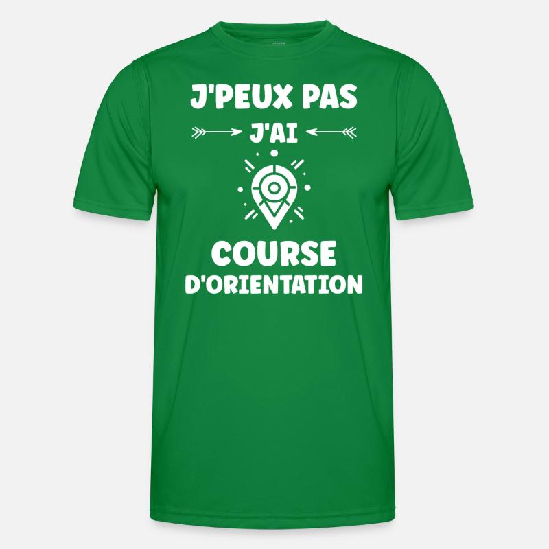 course d'orientation T-shirt sport Homme