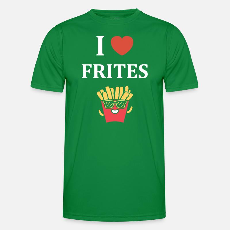 frites T-shirt sport Homme