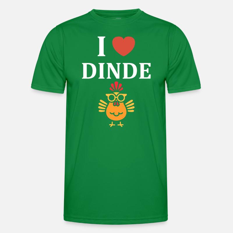 Dinde T-shirt sport Homme