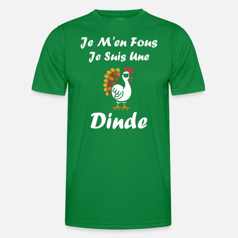 Dinde T-shirt sport Homme
