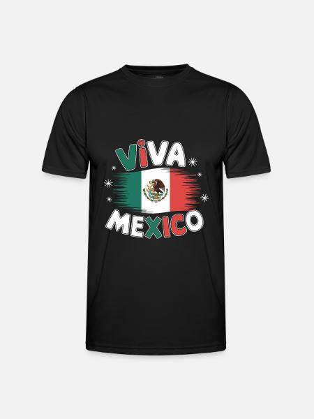 Mexico Mexico Mexican Spanish - Men's Functional T-Shirt - black