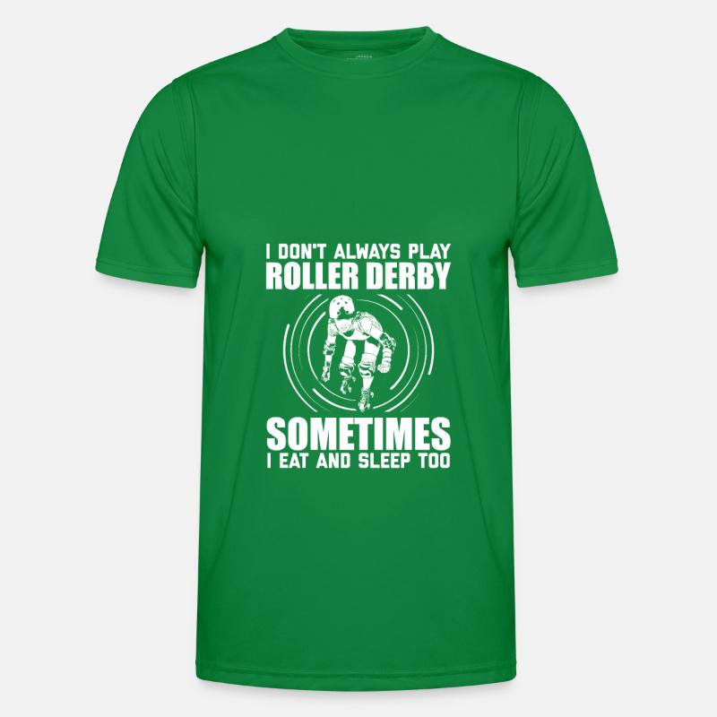 Roller Derby Idées Cadeaux | Joueur de Roller Derby T-shirt sport Homme