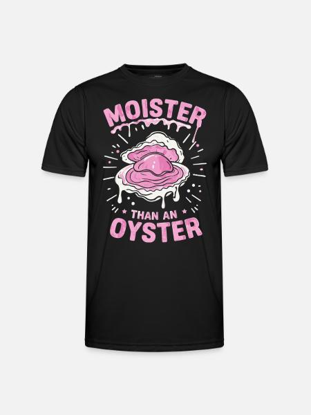 Moister Oyster - Men's Functional T-Shirt - black