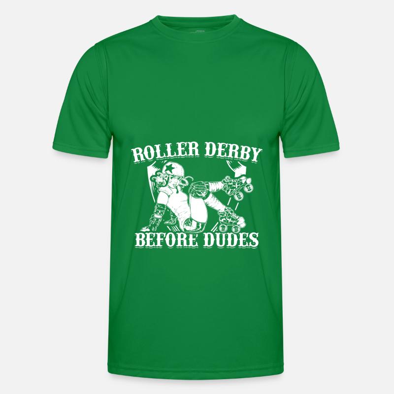 Roller Derby Männer Funktions-T-Shirt