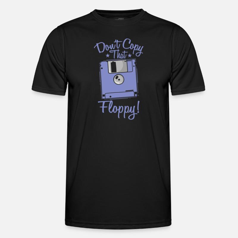 Don't copy that Floppy Retrospeichermodul Männer Funktions-T-Shirt