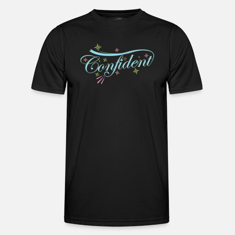 Confident "Confident" Men's Functional T-Shirt
