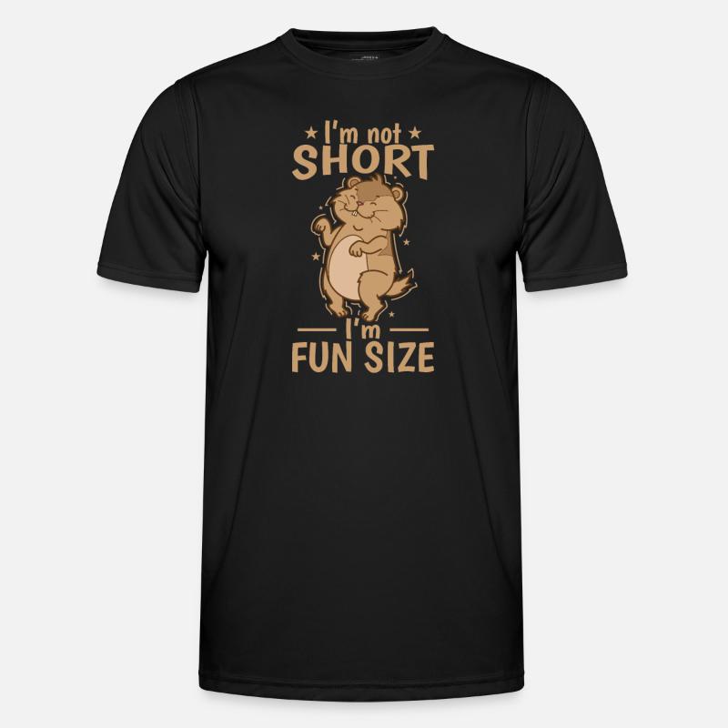 I'm not Short I'm Fun Size Lemming Men's Functional T-Shirt