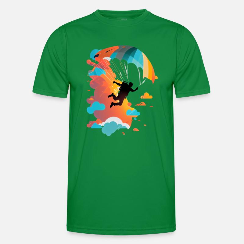 Art du parachutisme T-shirt sport Homme