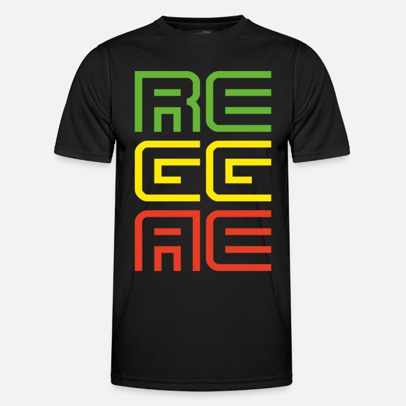 041 - Reggae Männer Funktions-T-Shirt