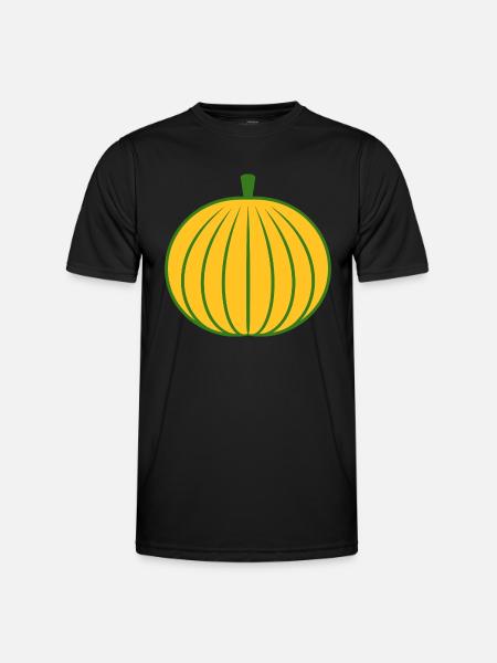 Fruit Humor Little Melon - Men's Functional T-Shirt - black