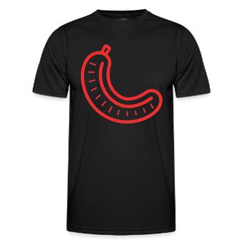 Merguez - Men's Functional T-Shirt - black - Front - AI Model Male 178 dark (178cm)