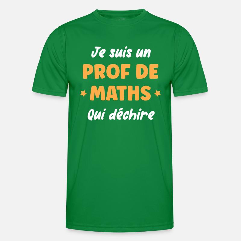 Prof de math T-shirt sport Homme