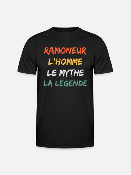 ramoneur - T-shirt sport Homme - noir