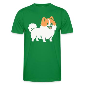 Spitz - Männer Funktions-T-Shirt - Kelly Green - Vorne - AI Model Male 178 dark (178cm)