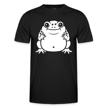 toad - Men's Functional T-Shirt - black - Front - AI Model Male 178 dark (178cm)