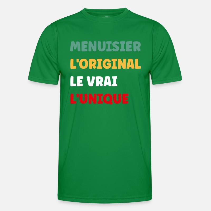 menuisier T-shirt sport Homme