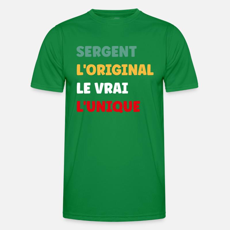 sergent T-shirt sport Homme