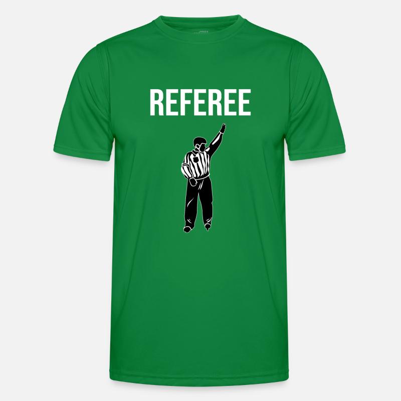 Referee - Eishockey Schiedsrichter Männer Funktions-T-Shirt