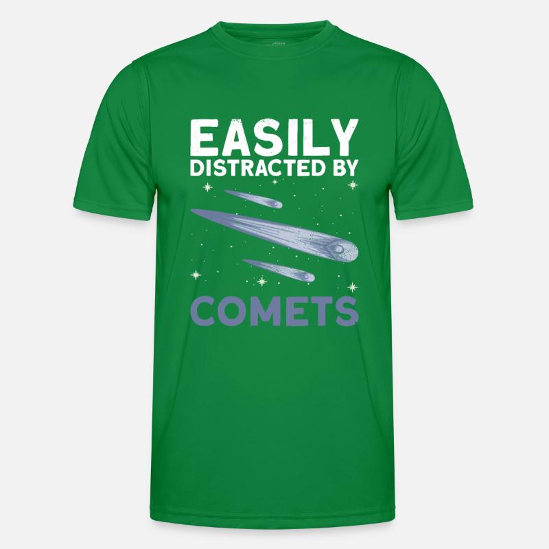 Facilement distrait par les comètes - Comet Tail Star T-shirt sport Homme