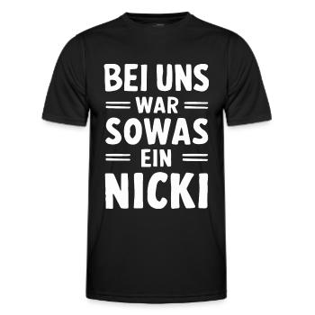 East Germany East East East GDR Home Eastern Bloc - Men's Functional T-Shirt - black - Front - AI Model Male 178 dark (178cm)