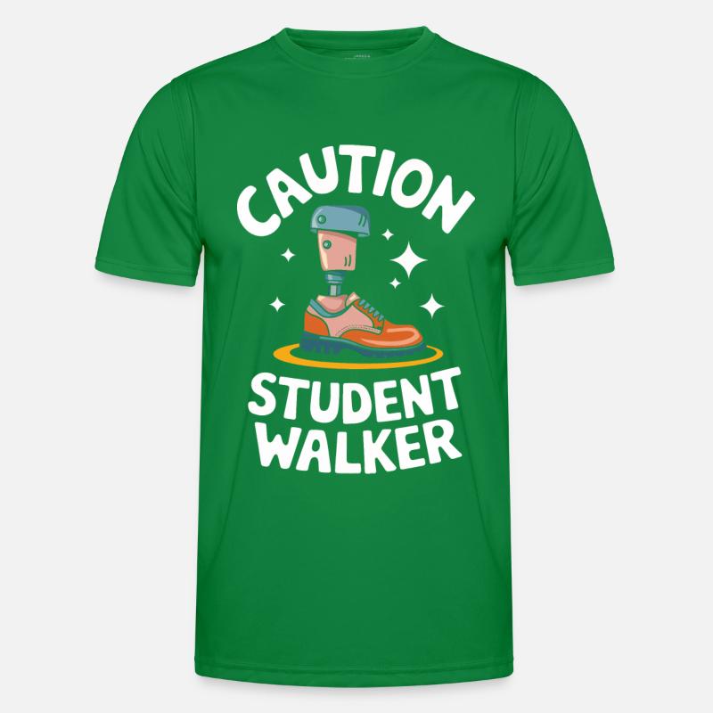 Amputation Behinderung Männer Funktions-T-Shirt