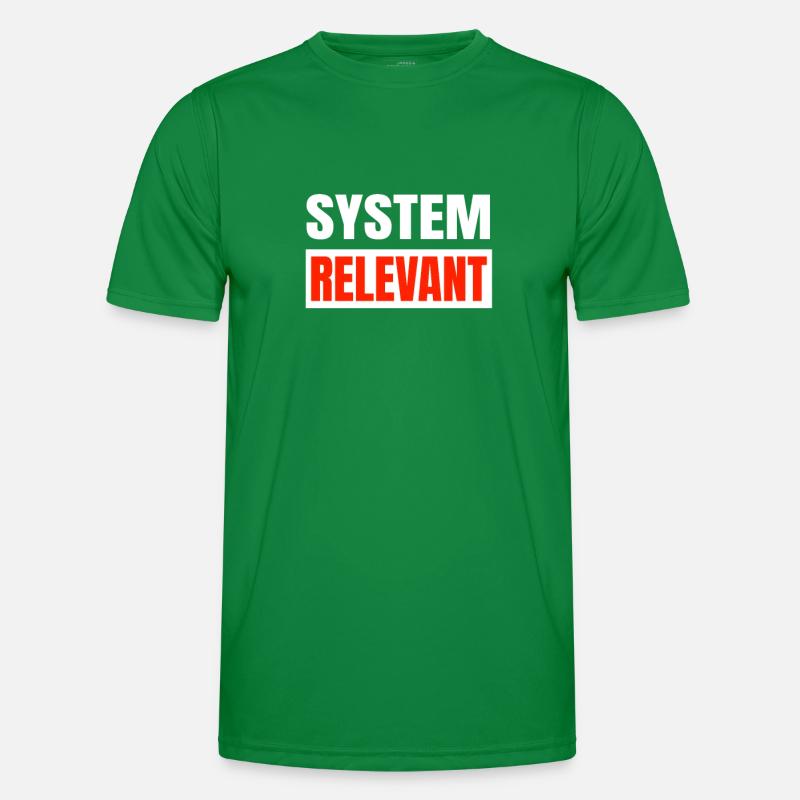 Systemrelevant System relevant Männer Funktions-T-Shirt