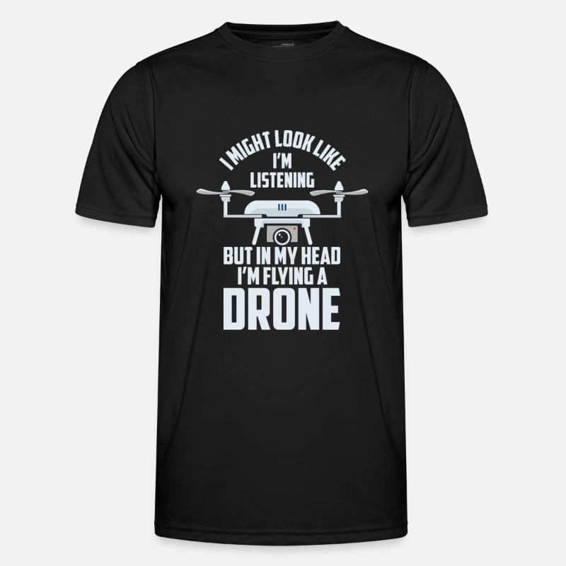 Drone Pilot - Men's Functional T-Shirt - black