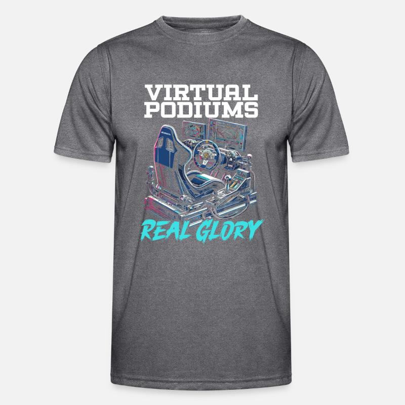 Sim Racing Sirm Racer Racing Simulation Simracing Men's Functional T-Shirt