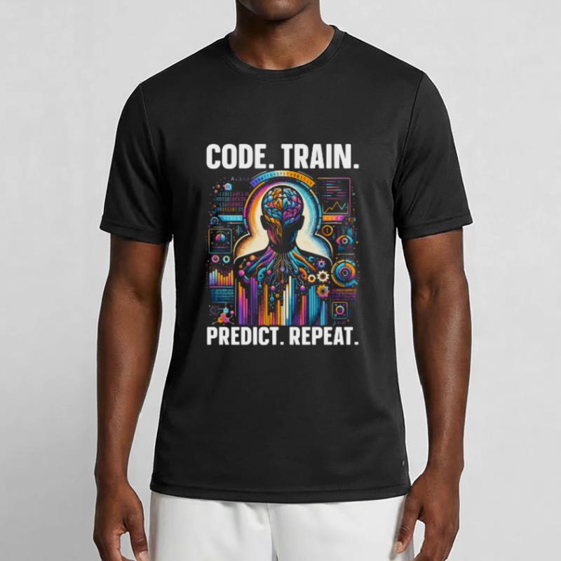 Artificial Intelligence, AI, Machine Learning Men's Functional T-Shirt