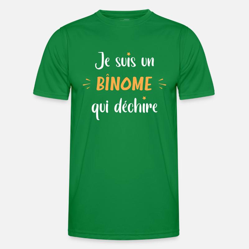 Je suis un binome qui déchire T-shirt sport Homme