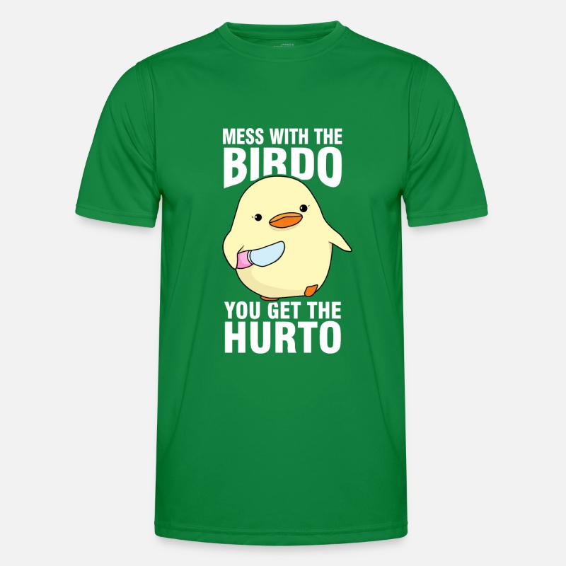 Vogel Meme Männer Funktions-T-Shirt