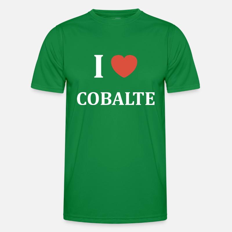 I love cobalte T-shirt sport Homme