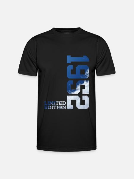 LIMITED EDITION 1952 74TH BIRTHDAY - Men's Functional T-Shirt - black