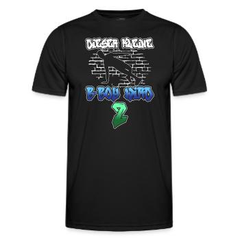 Dieser Kleine B-Boy Wird 2 - Breakdance - Männer Funktions-T-Shirt - Schwarz - Vorne - AI Model Male 178 dark (178cm)