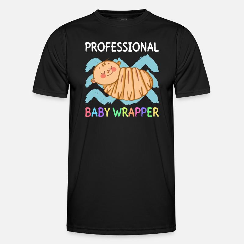 Kinder Krankenschwester Säugling Pädiatrie - Männer Funktions-T-Shirt - Schwarz